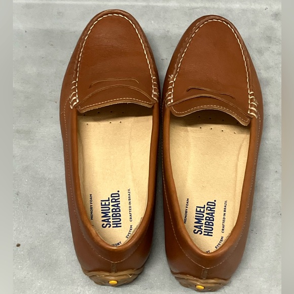 Samuel Hubbard Women's Free Spirit for Her Tan Leather Slip-On Shoes 8.5 M - Picture 2 of 9